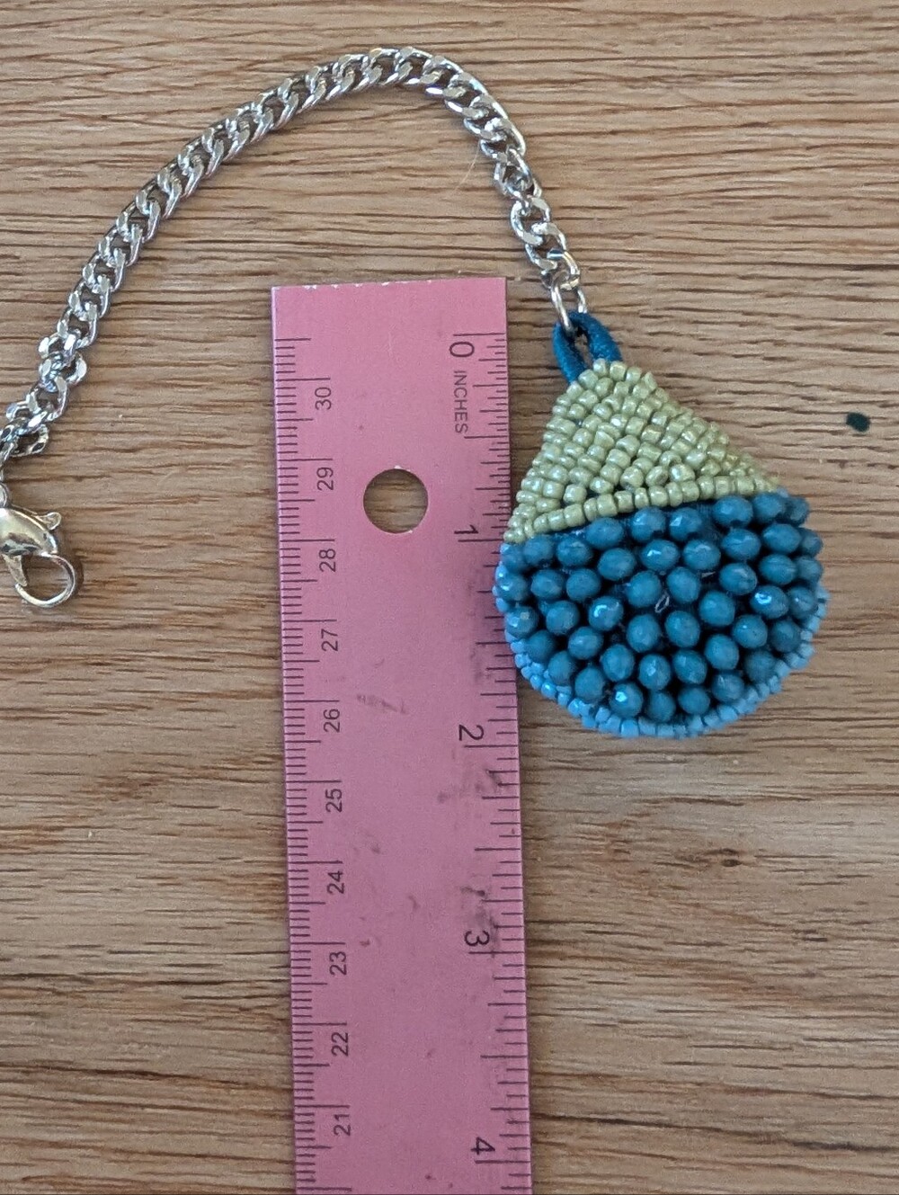 Hand Beaded 3D Bag Charms/ Keychains 12pc Lot - Picture 5 of 15